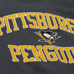 Pittsburgh Penguins Mitchell & Ness Playoff Win Fleece Pullover Sweatshirt - Heather Charcoal | NHL near me