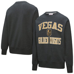 Vegas Golden Knights Mitchell & Ness Playoff Win Fleece Pullover Sweatshirt - Black | NHL Lifestyle