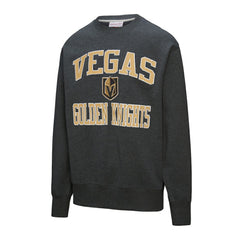 Vegas Golden Knights Mitchell & Ness Playoff Win Fleece Pullover Sweatshirt - Black | NHL Lifestyle