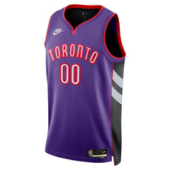 Nike Toronto Raptors Unisex Adult Swingman Custom Jersey Classic Edition Purple