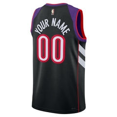 Nike Toronto Raptors Unisex Adult Swingman Custom Jersey Classic Edition Purple