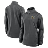 Vegas Golden Knights Fanatics Women's Authentic Pro Rink Quarter-Zip Pullover - Charcoal | Fanatics online