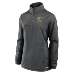 Vegas Golden Knights Fanatics Women's Authentic Pro Rink Quarter-Zip Pullover - Charcoal | Fanatics online