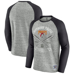 Pittsburgh Pirates Darius Rucker Collection by Fanatics Raw Edge Raglan Long Sleeve Baseball T-Shirt Near Me