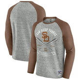San Diego Padres Darius Rucker Collection by Fanatics Raw Edge Raglan Long Sleeve Baseball T-Shirt Online