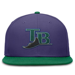 Tampa Bay Rays Nike True Primetime Two-Tone Performance Fitted Hat Near Me
