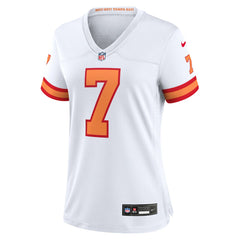 Bucky Irving '76 Tampa Bay Buccaneers Women's Game Jersey - White - Nike