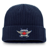 Winnipeg Jets Fanatics Component Cuffed Knit Hat - Navy | Fanatics Lifestyle