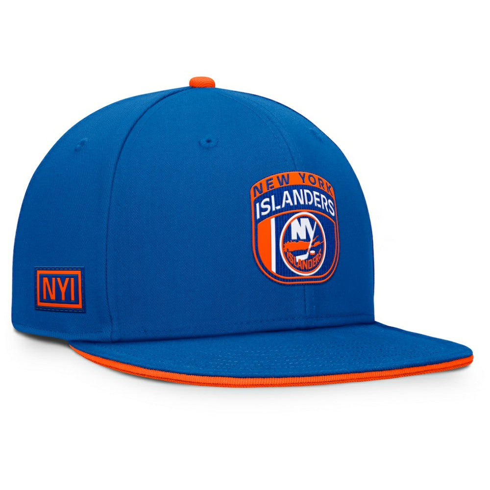 New York Islanders Fanatics Authentic Pro Draft Snapback Hat - Royal | Fanatics discount