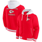 Kansas City Chiefs Darius Rucker Collection Full-Snap Hoodie Jacket - Red - Fanatics