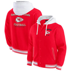 Kansas City Chiefs Darius Rucker Collection Full-Snap Hoodie Jacket - Red - Fanatics