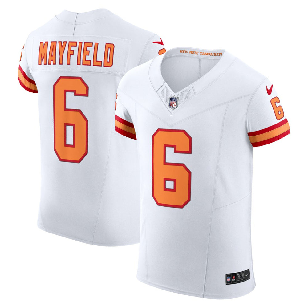 Baker Mayfield Tampa Bay Buccaneers The '76 Jersey Vapor F.U.S.E. Elite Jersey - White - Nike