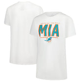 Miami Dolphins Women's Cheerleader T-Shirt - White - Fanatics