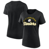Pittsburgh Steelers Women's Primary Component T-Shirt - Black - Fanatics