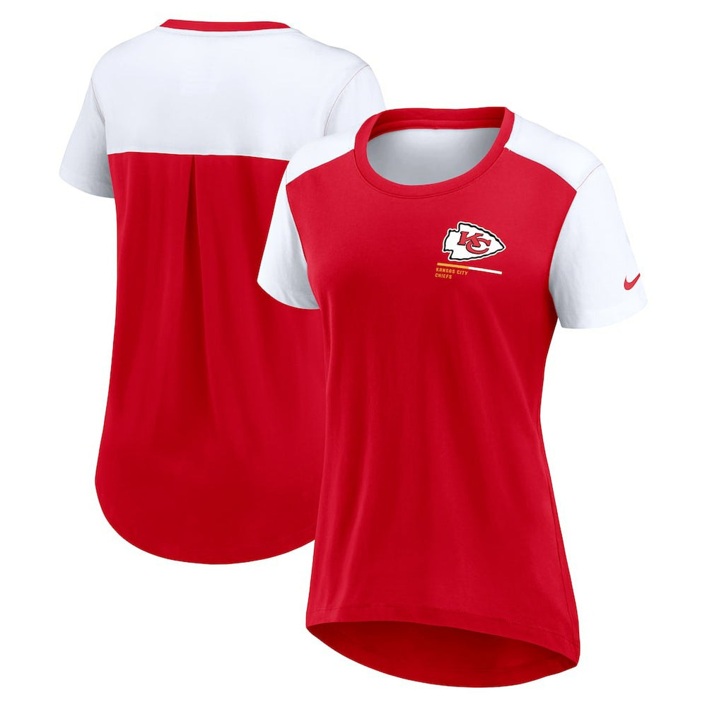 Kansas City Chiefs Women's Preferred Yoga Inspired Fashion Top - Red - Nike