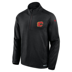 Calgary Flames Fanatics Authentic Pro Rink Quarter-Zip Top - Black | Fanatics discount
