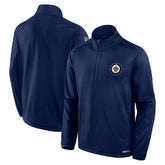Winnipeg Jets Fanatics Authentic Pro Rink Quarter-Zip Top - Navy | Fanatics near me