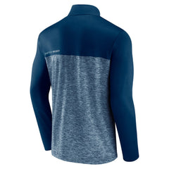 Seattle Kraken Fanatics Iconic Defender Quarter-Zip Jacket - Deep Sea Blue | Fanatics Clearance