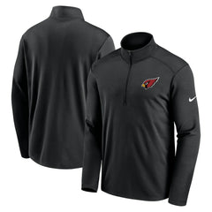 Arizona Cardinals Pacer Half-Zip Pullover - Black - Nike