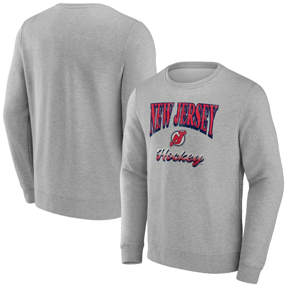 New Jersey Devils Fanatics Light the Candle Fleece Pullover Sweatshirt - Gray | Fanatics online