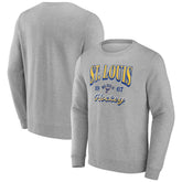 Fanatics St. Louis Blues Gray Nimbus Fleece Pullover Sweatshirt | Fanatics Clearance