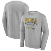 Fanatics Pittsburgh Penguins Gray Nimbus Fleece Pullover Sweatshirt | Fanatics near me