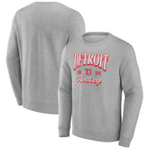 Fanatics Detroit Red Wings Gray Nimbus Fleece Pullover Sweatshirt | Fanatics discount