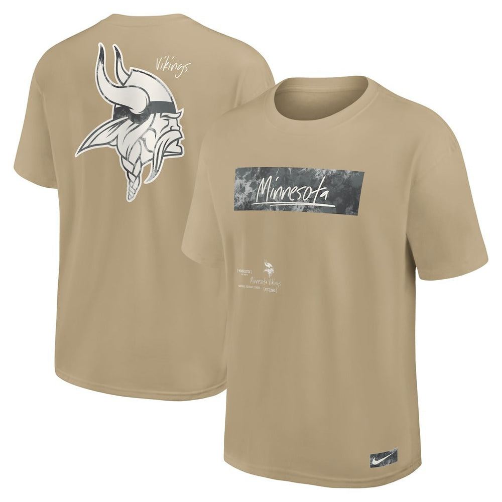 Minnesota Vikings Statement Max90 T-Shirt - Tan - Nike