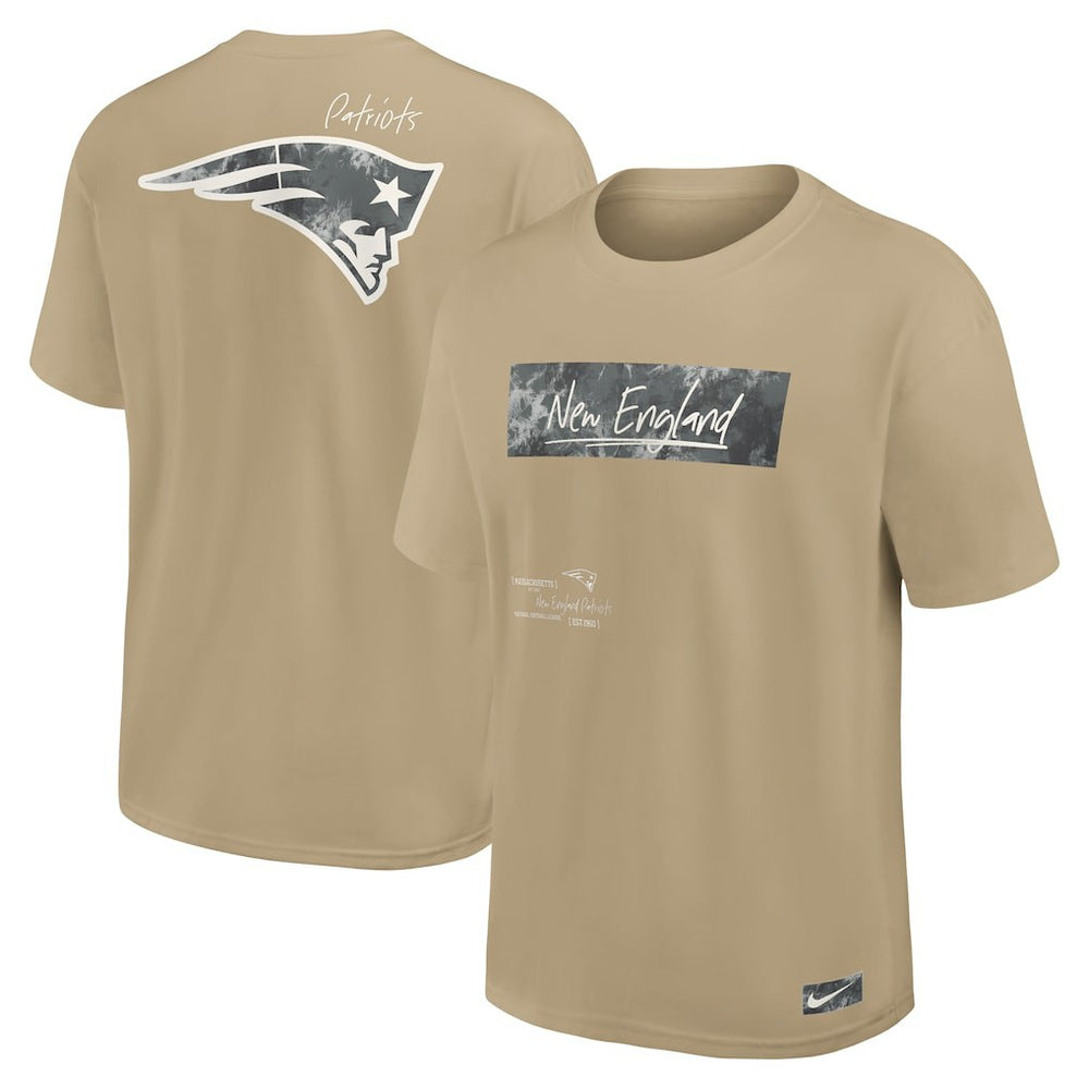 New England Patriots Statement Max90 T-Shirt - Tan - Nike