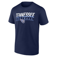 Tennessee Titans Blocked T-Shirt - Navy - Fanatics