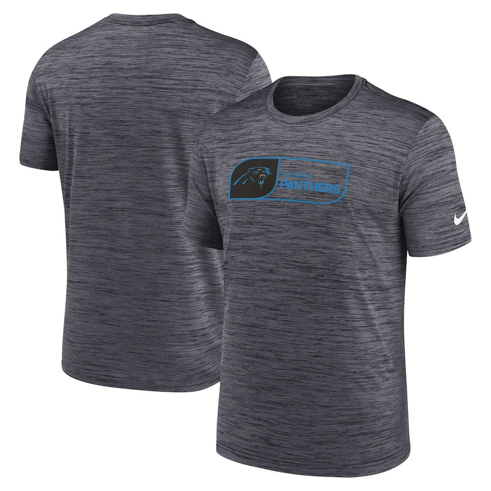 Carolina Panthers Velocity Jock Tag Performance T-Shirt - Black - Nike