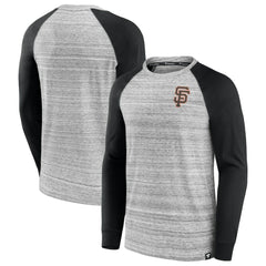 San Francisco Giants Fanatics Iconic Streaky Raglan Long Sleeve T-Shirt Sale
