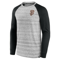 San Francisco Giants Fanatics Iconic Streaky Raglan Long Sleeve T-Shirt Sale