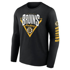 Boston Bruins Fanatics Headline Long Sleeve T-Shirt - Black | Fanatics Clearance