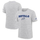 Buffalo Bills Youth 2025 Rivalries Collection Sideline Velocity Dri-FIT T-Shirt - White - Nike