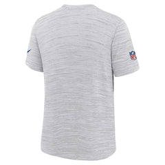 Buffalo Bills Youth 2025 Rivalries Collection Sideline Velocity Dri-FIT T-Shirt - White - Nike