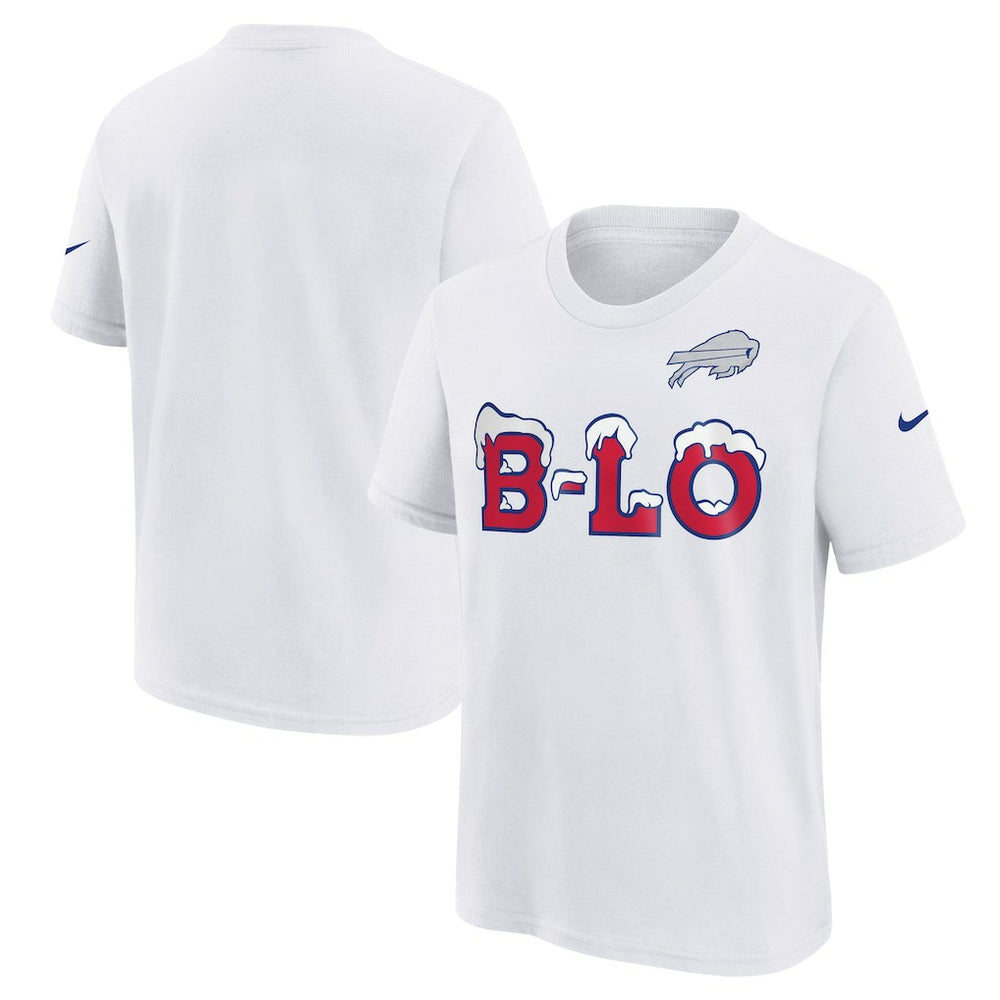 Buffalo Bills Youth 2025 Rivalries Collection T-Shirt - White - Nike