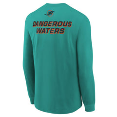 Miami Dolphins Youth 2025 Rivalries Collection Long Sleeve T-Shirt - Turbo Green - Nike