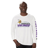 Minnesota Vikings Starter Half Time Long Sleeve T-Shirt - White - NFL