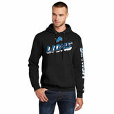 Detroit Lions Starter Wordmark Logo Pullover Hoodie - Black - NFL