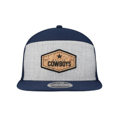 Dallas Cowboys New Era Cork Split Panel 9FIFTY Trucker Snapback Hat - Gray/Navy - NFL