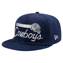 Dallas Cowboys New Era Cord Rope 9FIFTY Snapback Hat - Navy - NFL