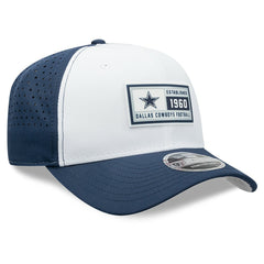 Dallas Cowboys New Era Established Patch 9SEVENTY Adjustable Hat - White/Navy - NFL