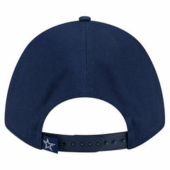 Dallas Cowboys New Era Women's Metallic A-Frame 9FORTY Adjustable Hat - Navy - NFL