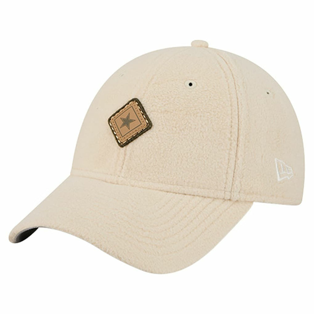 Dallas Cowboys New Era Women's Comfy 9FORTY Adjustable Hat - Cream - NFL