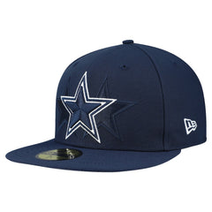 Dallas Cowboys New Era Tri-Hit 59FIFTY Fitted Hat - Navy - NFL