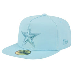 Dallas Cowboys New Era Color Pack A-Frame 59FIFTY Fitted Hat - Light Blue - NFL