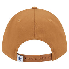 Dallas Cowboys New Era Main 9FORTY M-Crown Adjustable Hat - Bronze - NFL