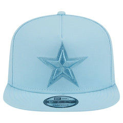 Dallas Cowboys New Era Color Pack A-Frame 9FIFTY Snapback Hat - Light Blue - NFL
