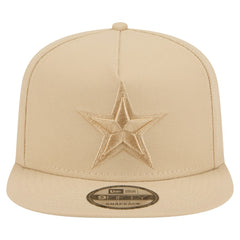 Dallas Cowboys New Era Color Pack A-Frame 9FIFTY Snapback Hat - Light Beige - NFL